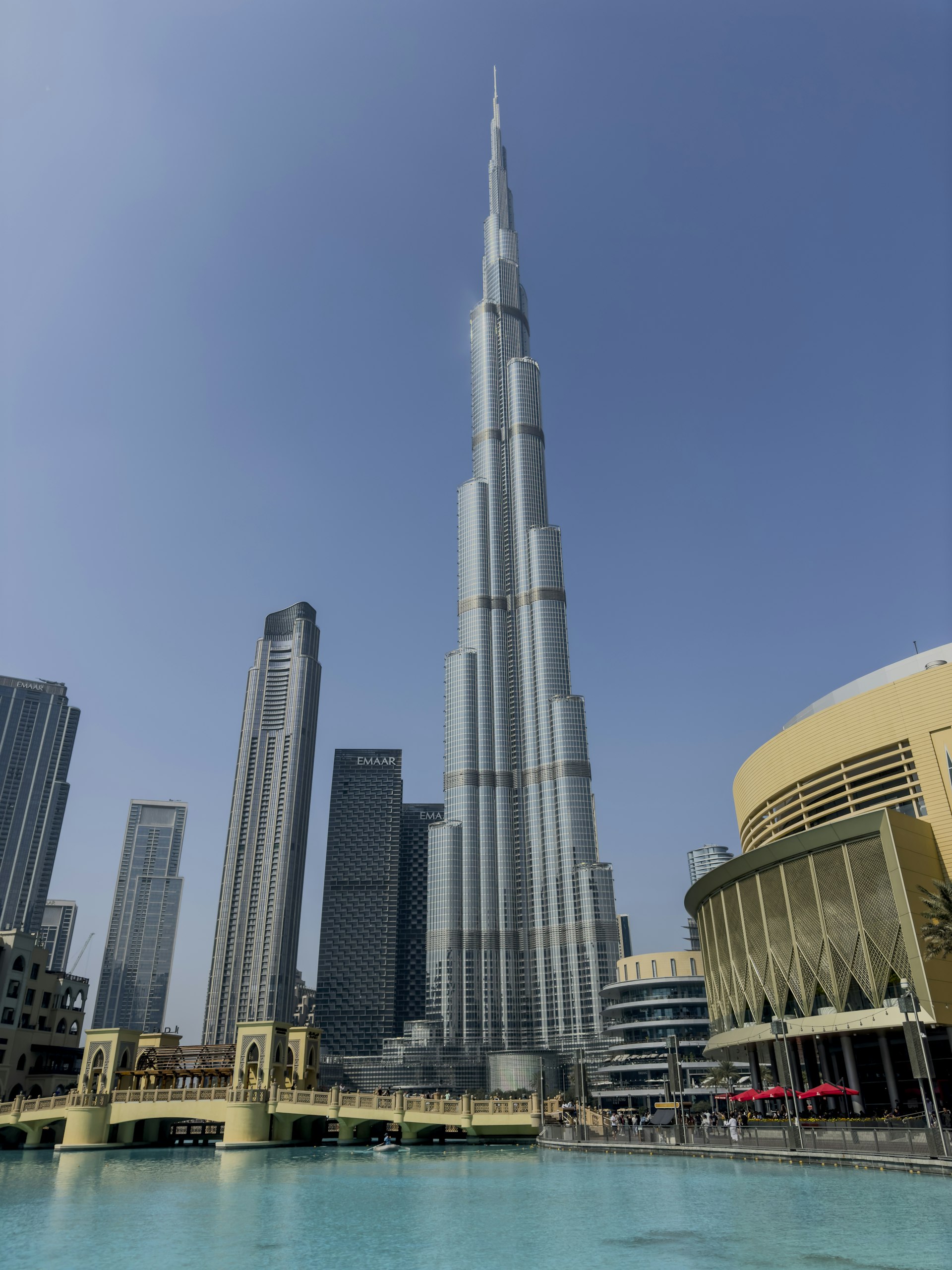 Dubai skyline featuring Burj Khalifa